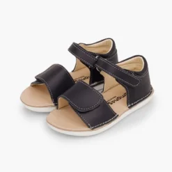 Sandalias primeros pasos niña doble tira adherente
