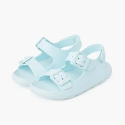 Sandalias unisex con suela EVA y doble hebilla