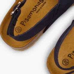 Sandalias unisex tiras cruzadas en Nobuck