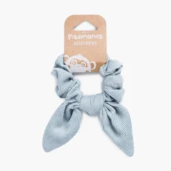 Scrunchie coletero micropana glitter con lazo