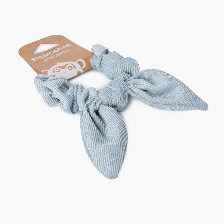 Scrunchie coletero micropana glitter con lazo