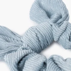 Scrunchie coletero micropana glitter con lazo
