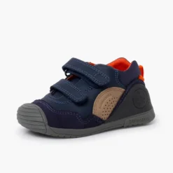 Sneakers Biomecanics piel y serraje