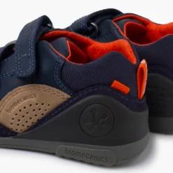 Sneakers Biomecanics piel y serraje