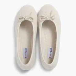 Zapatilla casa bailarina rizo toalla