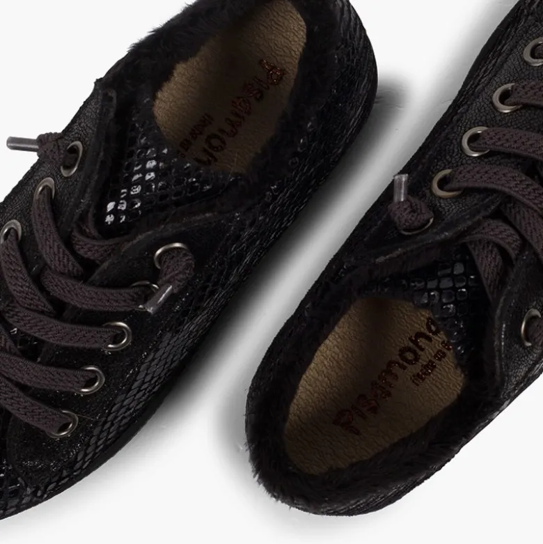 Zapatillas animal print serpiente con forro pelo