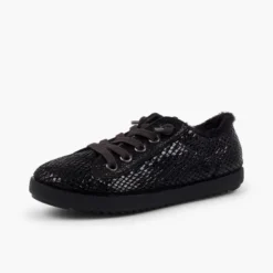 Zapatillas animal print serpiente con forro pelo