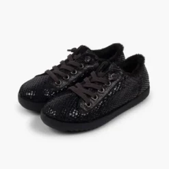 Zapatillas animal print serpiente con forro pelo