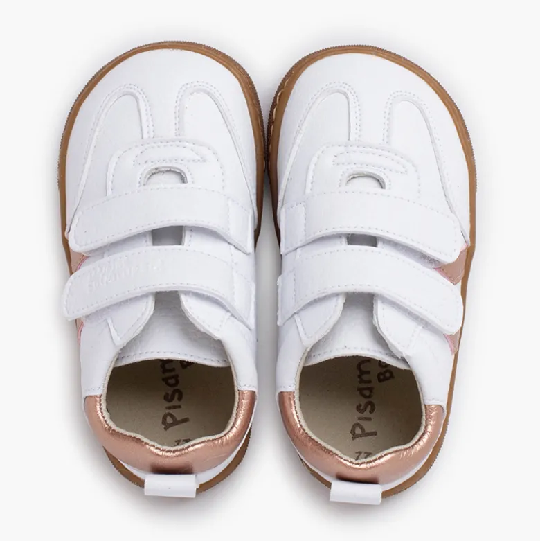 Zapatillas Barefoot bandas laterales metalizadas