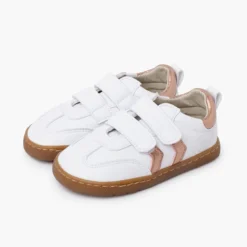 Zapatillas Barefoot bandas laterales metalizadas