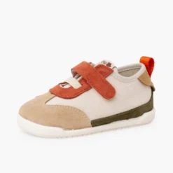 Zapatillas barefoot cordón elástico tira adherente