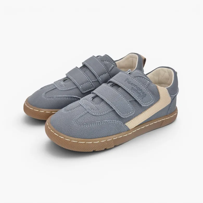 Zapatillas barefoot efecto nobuck adorno lateral