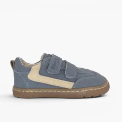 Zapatillas barefoot efecto nobuck adorno lateral
