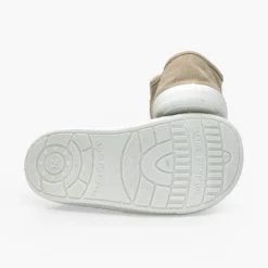 Zapatillas barefoot lona lavada tiras adherentes