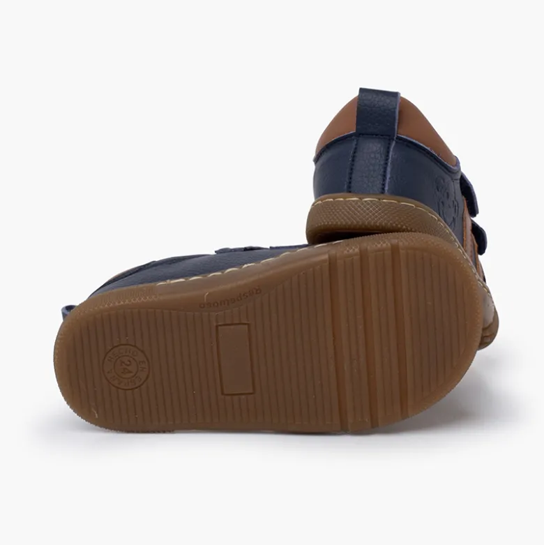 Zapatillas barefoot niños bandas laterales