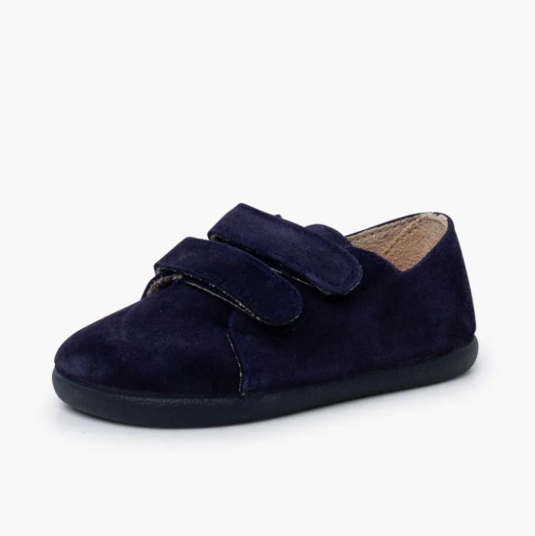 Zapatillas barefoot serraje doble tira adherente