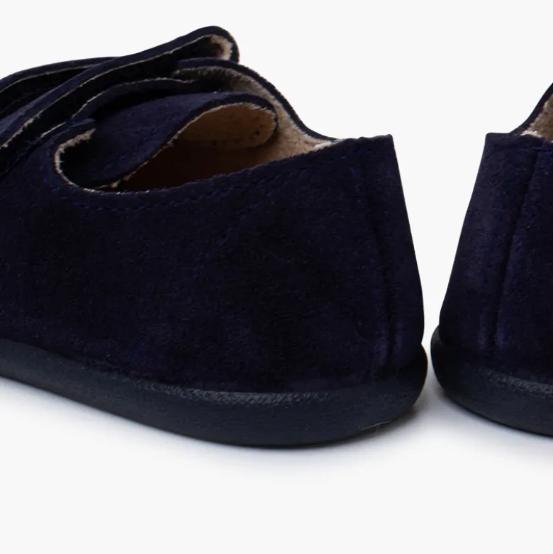 Zapatillas barefoot serraje doble tira adherente