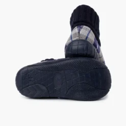 Zapatillas Casa Bota Cuello Tipo Calcetín