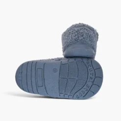 Zapatillas casa niños tira adherente borreguito