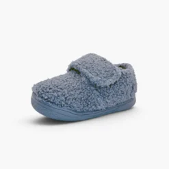 Zapatillas casa niños tira adherente borreguito