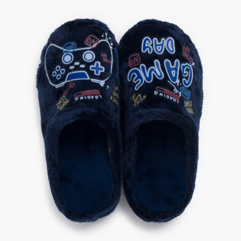 Zapatillas casa tipo zueco gaming