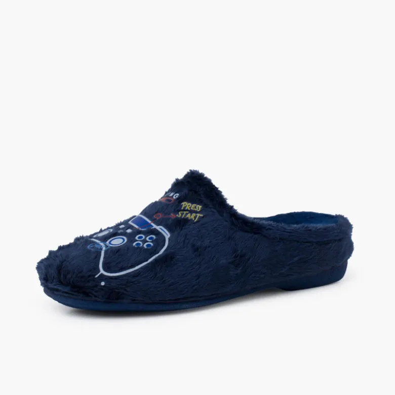 Zapatillas casa tipo zueco gaming
