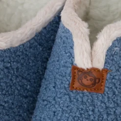 Zapatillas casa zueco borreguito
