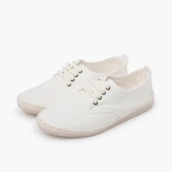 Zapatillas Casual Tallas Altas Lona Lavada