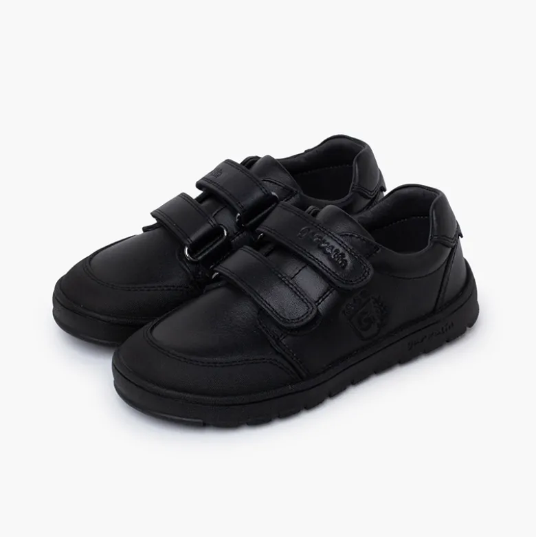 Zapatillas colegiales barefoot tiras adherentes Garvalin