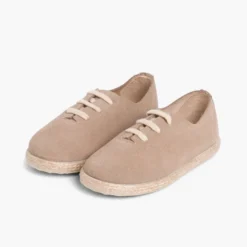 Zapatillas Cordones Serraje y Yute Niños