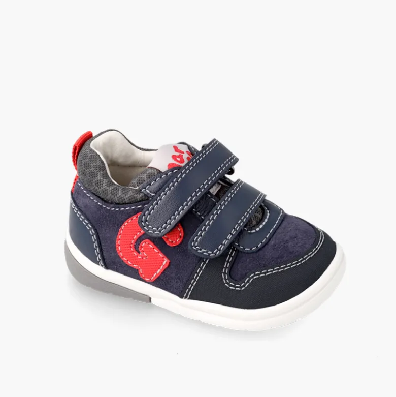 Zapatillas deportivas Garvalin doble cierre adherente