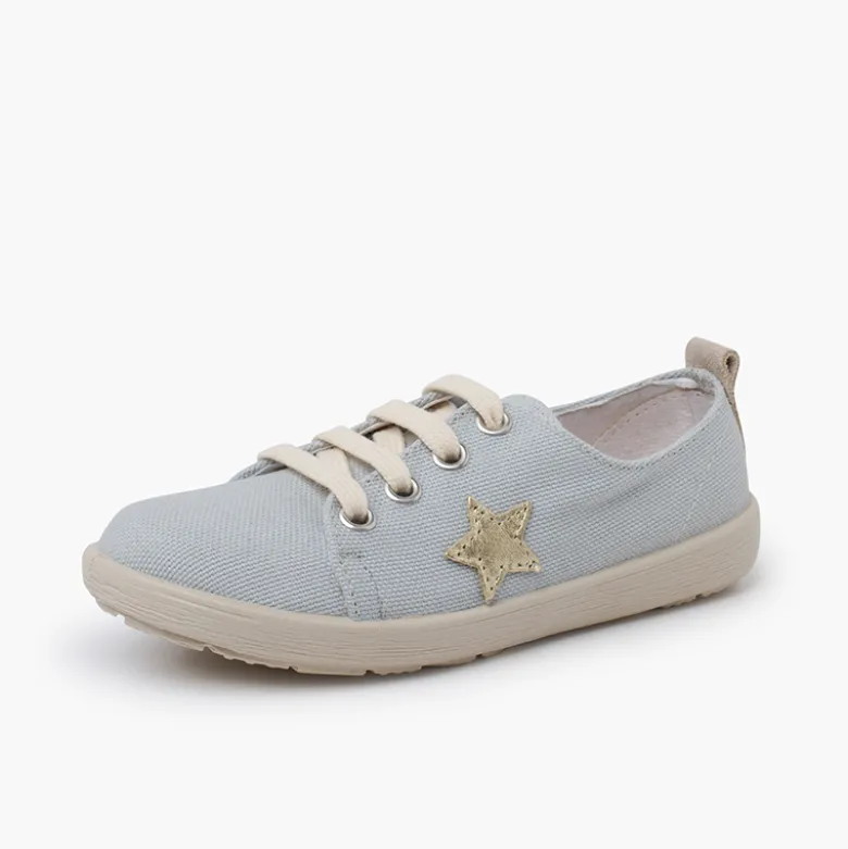 Zapatillas lona estrella