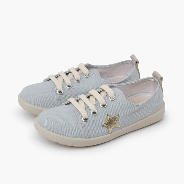 Zapatillas lona estrella