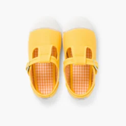 Zapatillas Lona Niños Puntera Goma Tipo Pepitos
