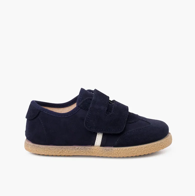 Zapatillas niño cierre frontal tira adherente