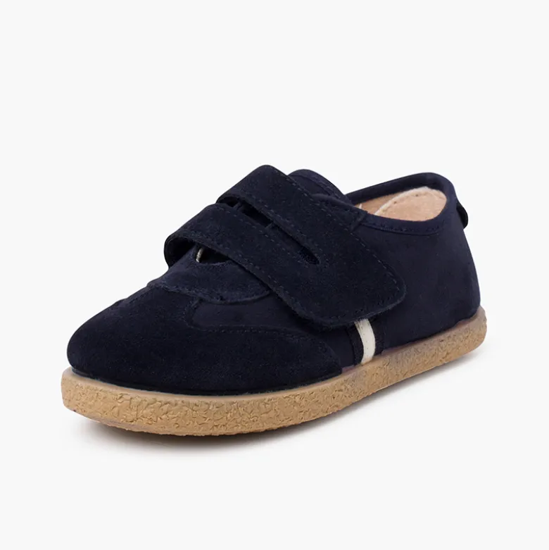 Zapatillas niño cierre frontal tira adherente