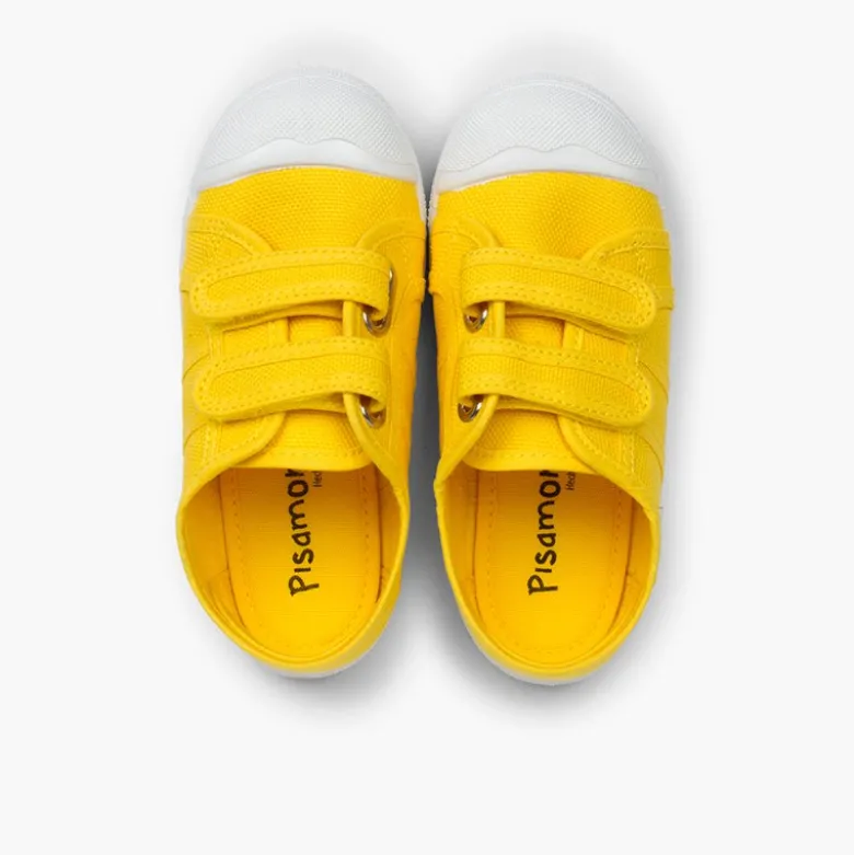 Zapatillas Niños Lona Tiras adherentes