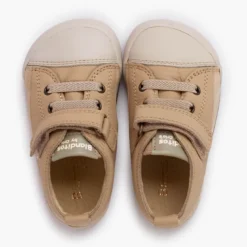 Zapatillas piel puntera cordones elásticos Blanditos
