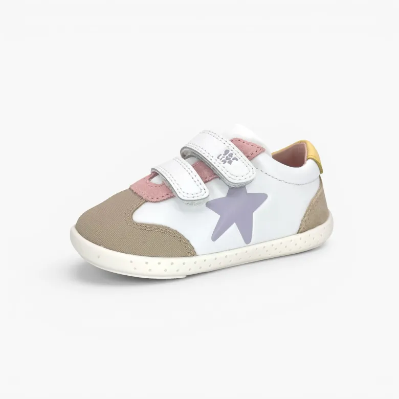Zapatillas primeros pasos barefoot estrella