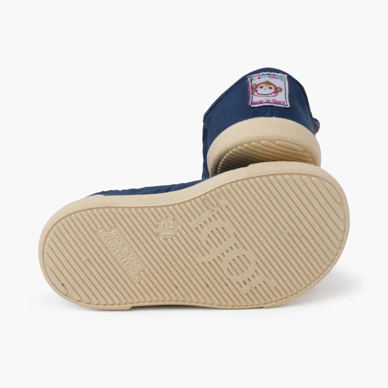 Zapatillas puntera barefoot cierre adherente