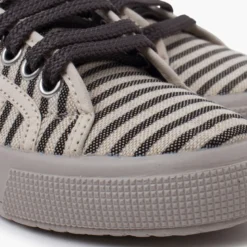Zapatillas rayas suela ancha