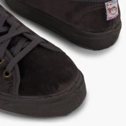 Zapatillas terciopelo plataforma mujer y niña