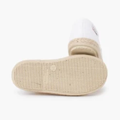 Zapatillas Tipo Alpargatas Tela Bordado Suizo