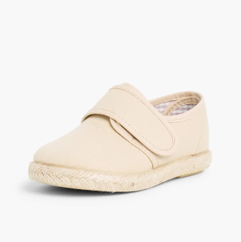 Zapato Blucher cinta adhesiva Suela Alpargata