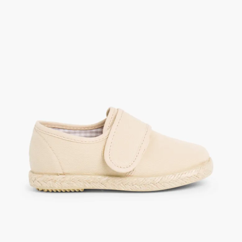 Zapato Blucher cinta adhesiva Suela Alpargata