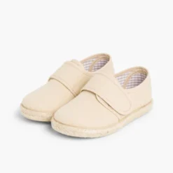 Zapato Blucher cinta adhesiva Suela Alpargata