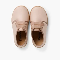 Zapato Blucher Piso Alpargata Efecto Raso
