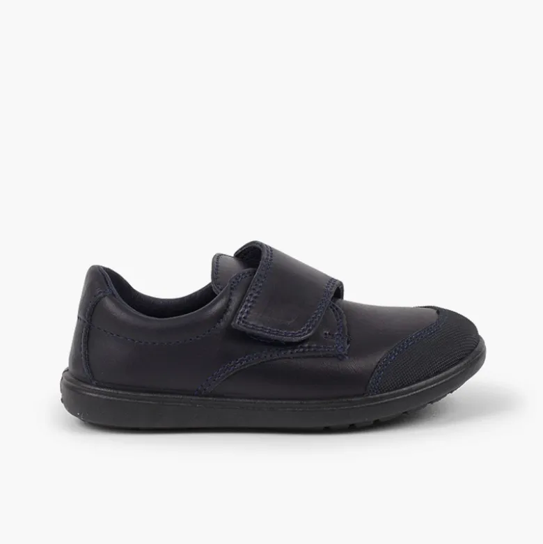 Zapato Colegial Lavable Niño con Puntera Reforzada
