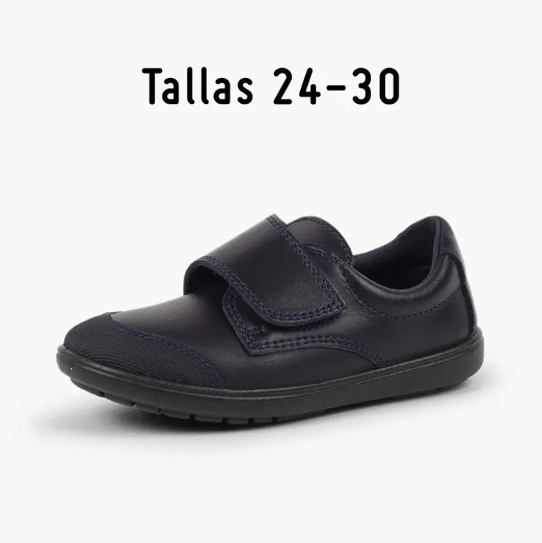 Zapato Colegial Lavable Niño con Puntera Reforzada