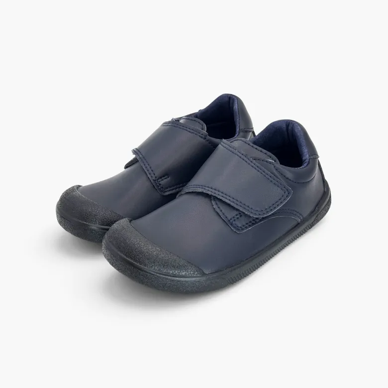 Zapatos barefoot colegiales puntera goma